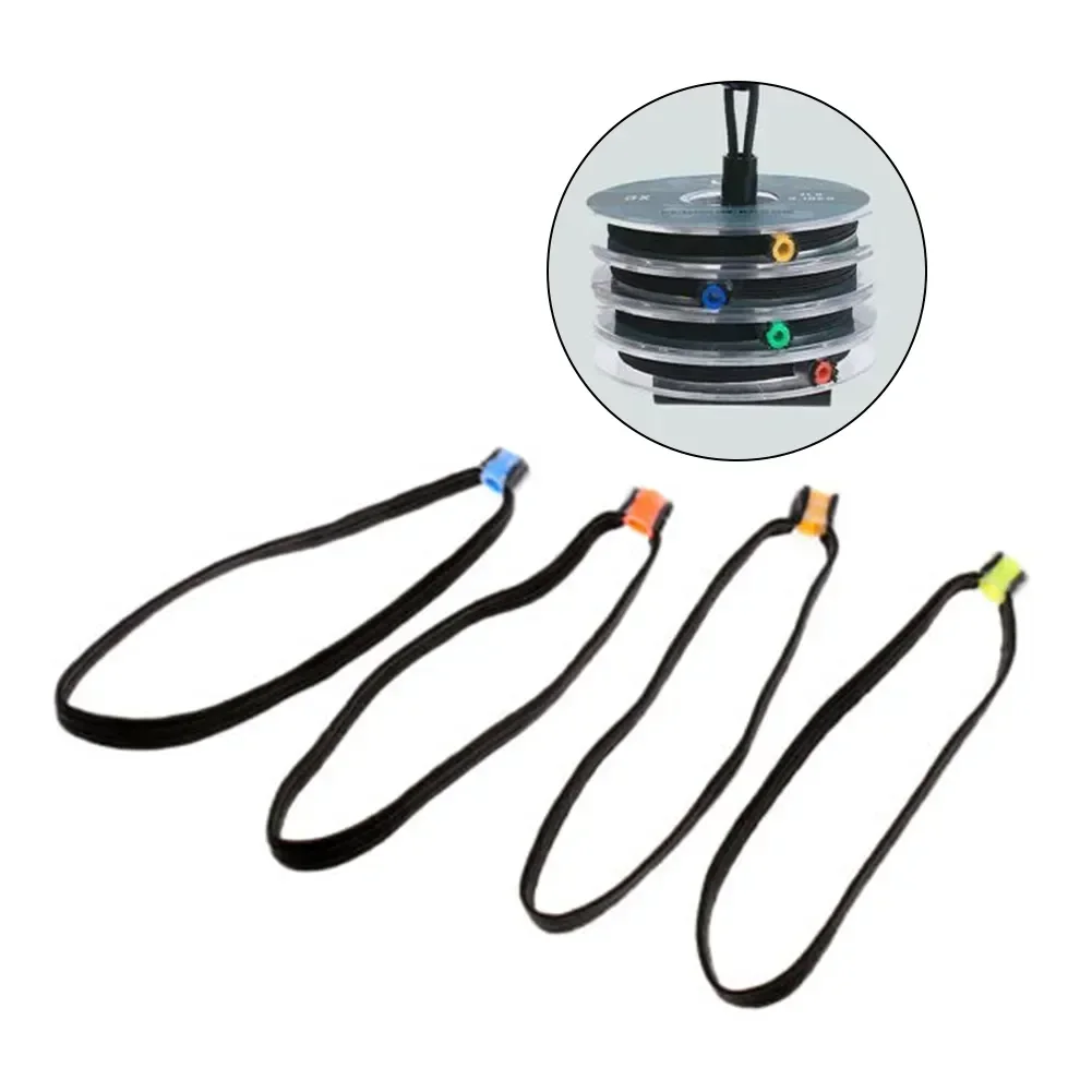 6 Pieces Tippet Spool Tenders With Elasticity Tippet Rings For Fly Fishing Fly Line Leader Tippet Accessories