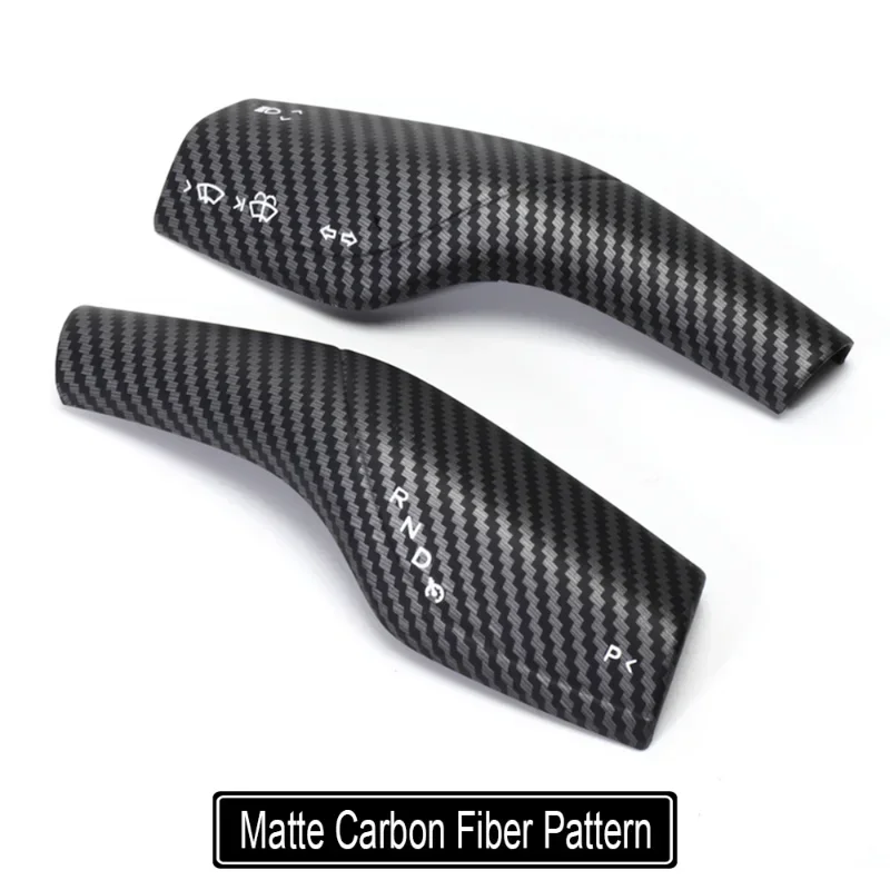 

Wiper Gear Lever Decorative Cover Trim For Tesla Model 3 Y Column Gear Shift Cover Steering Wheel Cover Protection Accessories