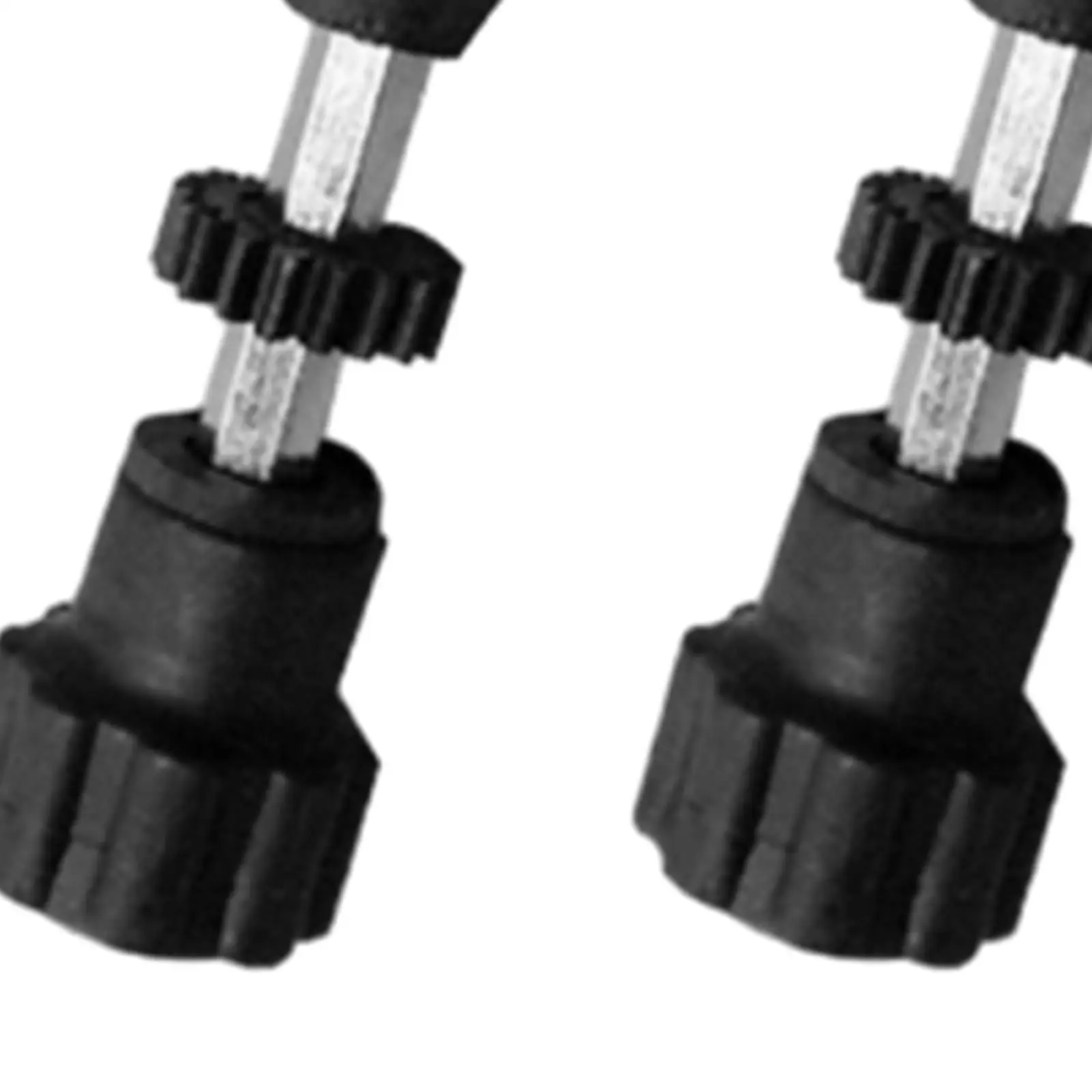 2Pcs Woodworking Router Base Gear Screw Mortising Jig for Closet Furniture