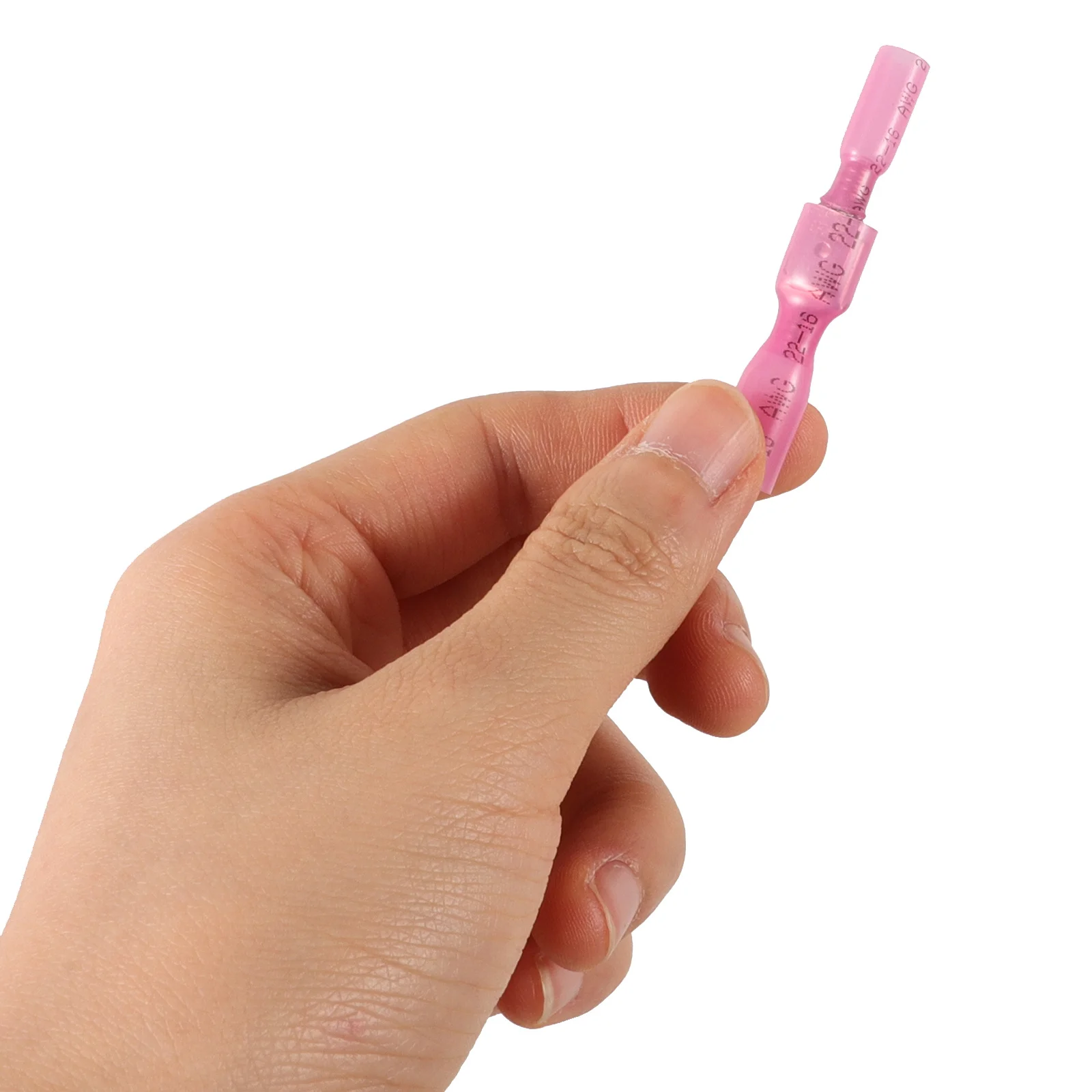 

100Pcs Waterproof Heat Shrink Wire Connectors Insulated Butt Splice Connectors for Electrical Automotive Wire Terminal Crimp