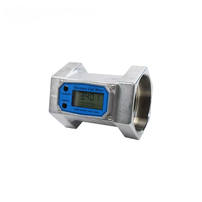 2 inch 3/4 small stainless steel liquid digital turbine flowmeter water for water fuel diesel gasoline