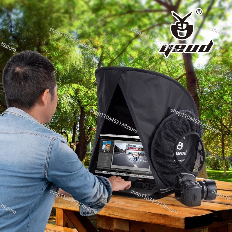 Laptop Tablet Lens Hood Dust-proof Rain-proof Sun-blocking Protective Cover Tent