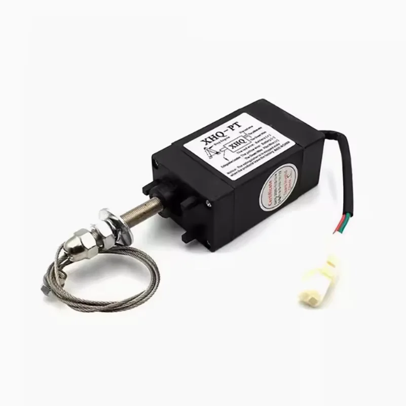 XHQ-PT power on/off pull control shutdown device 12/24V diesel generator flameout shutdown solenoid valve