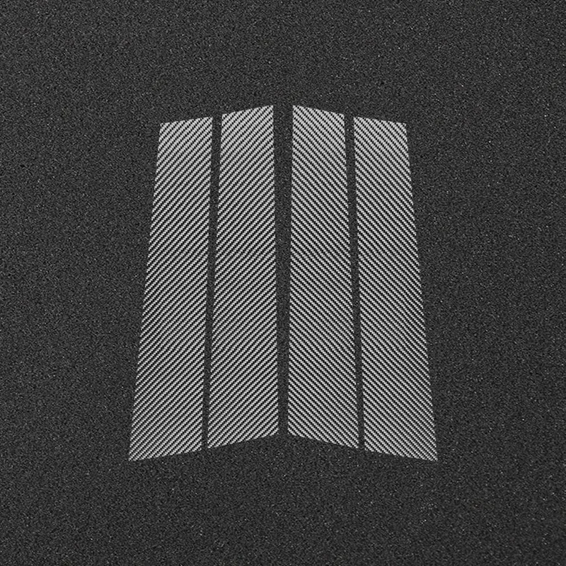 Super Sale Carbon Fiber Door B Pillar Cover Window Trim for Lexus ES250 300h 2018-2024 Interior Accessories