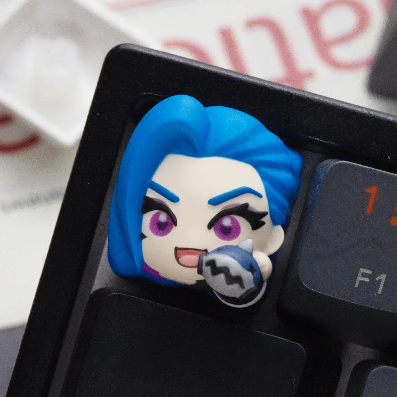 Yasuo-樹脂製の職人のキーキャップ,メカニカルキーボード,カスタマイズされたキーボードアクセサリー,ギフト,セラフィン,MXスイッチ