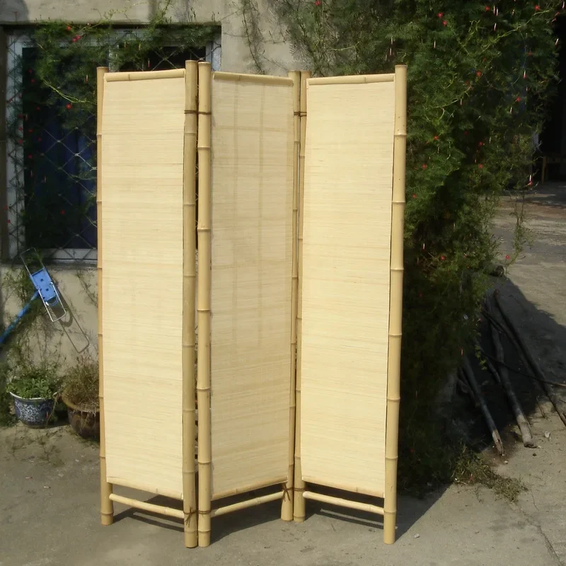 Factory export, natural household bamboo screen, bamboo screen for restaurant, bamboo partition