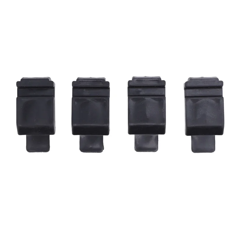 4PCS Door Lock Striker Rubber Fix Set Abrasion Resistant Noise Reduction Door Lock Striker Kit For W123 W126