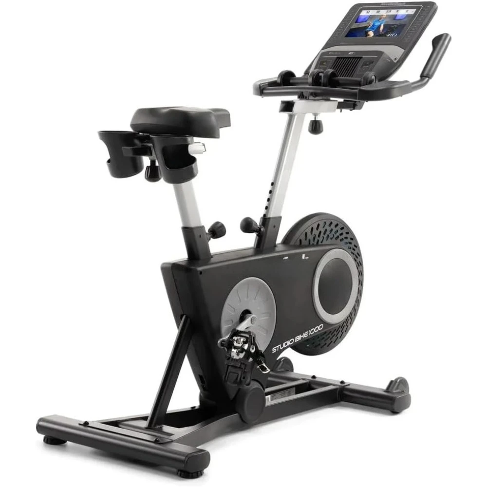 

Studio Bike 1000 Indoor Exercise Bike – Premium Magnetic Resistance, Silent Belt Drive & Adjustable Ergonomic Design for Home