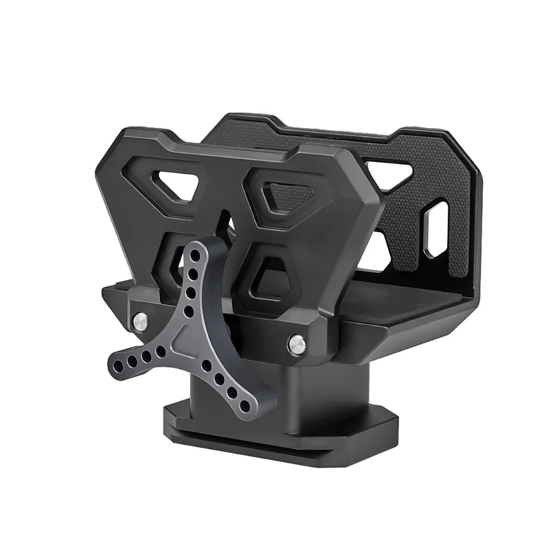 ABRS-Professional Saddle Clamp Adapter Tripod Bracket Vise Clamp Outdoor Bracket Adapts To3/8 Inch Thread Easy Installation