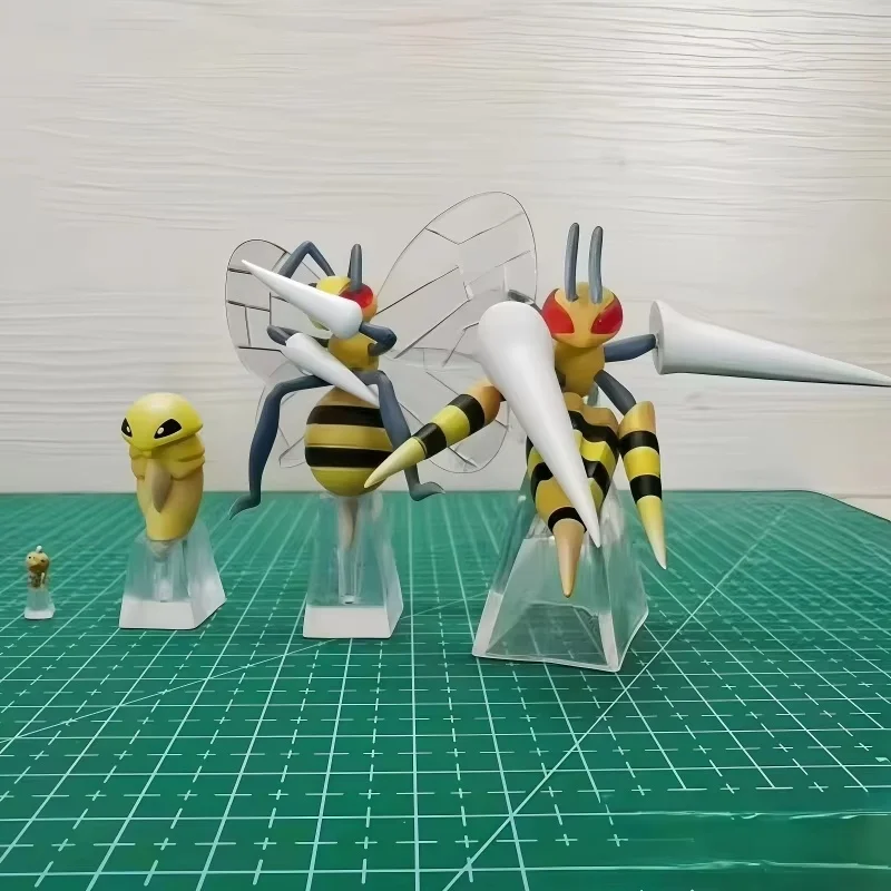 Anime Proporção Beedrill Metapod 1/20 Edição Limitada Modelo Brinquedo Colecionável Presente Raro Figura de Ação