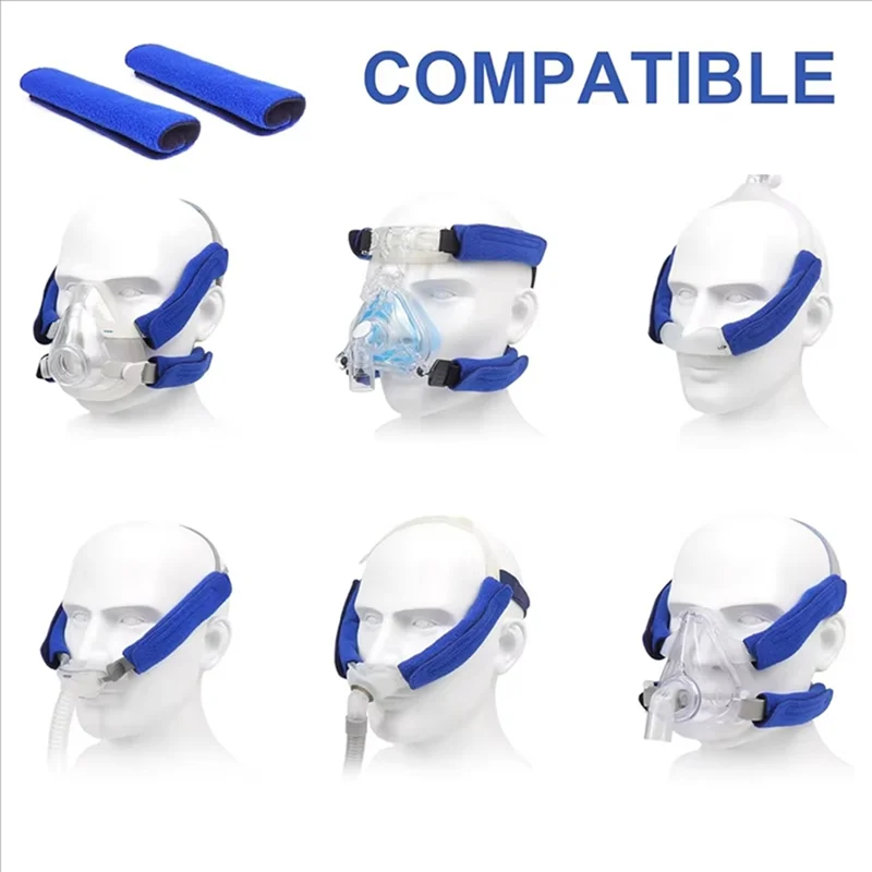 

Универсальные чехлы на ремни маски CPAP, 24 шт., чехол для лица для головного убора с ремешком Cpap, многоразовые удобные подушечки