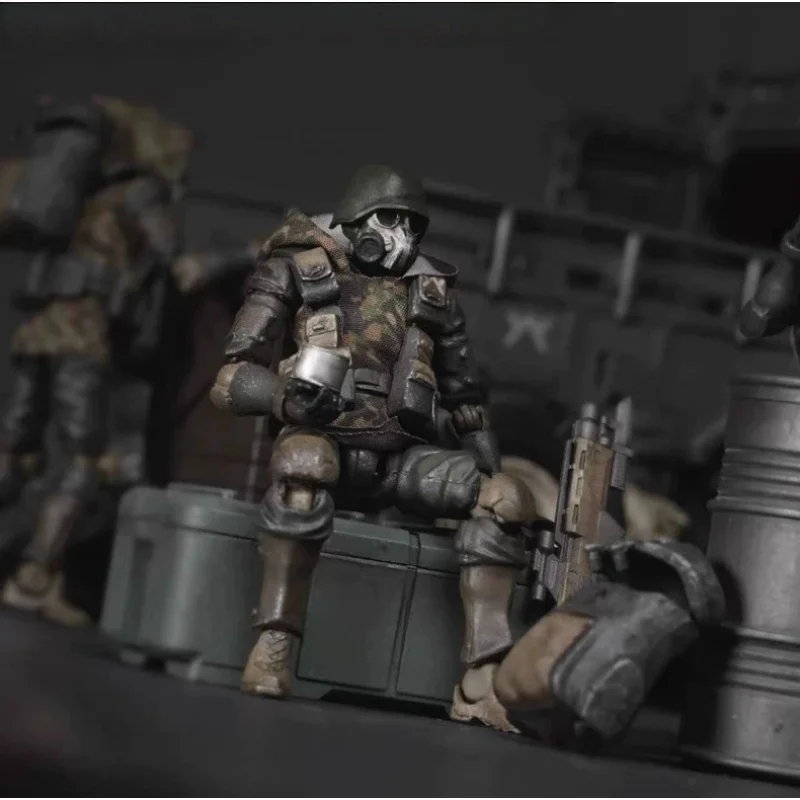 Auf Lager 2025, Original Acid Rain World Acghk Convention Exclusive Fav-C03 Fav-C04 Actionfigur Modell, Militär-Sammlerspielzeug