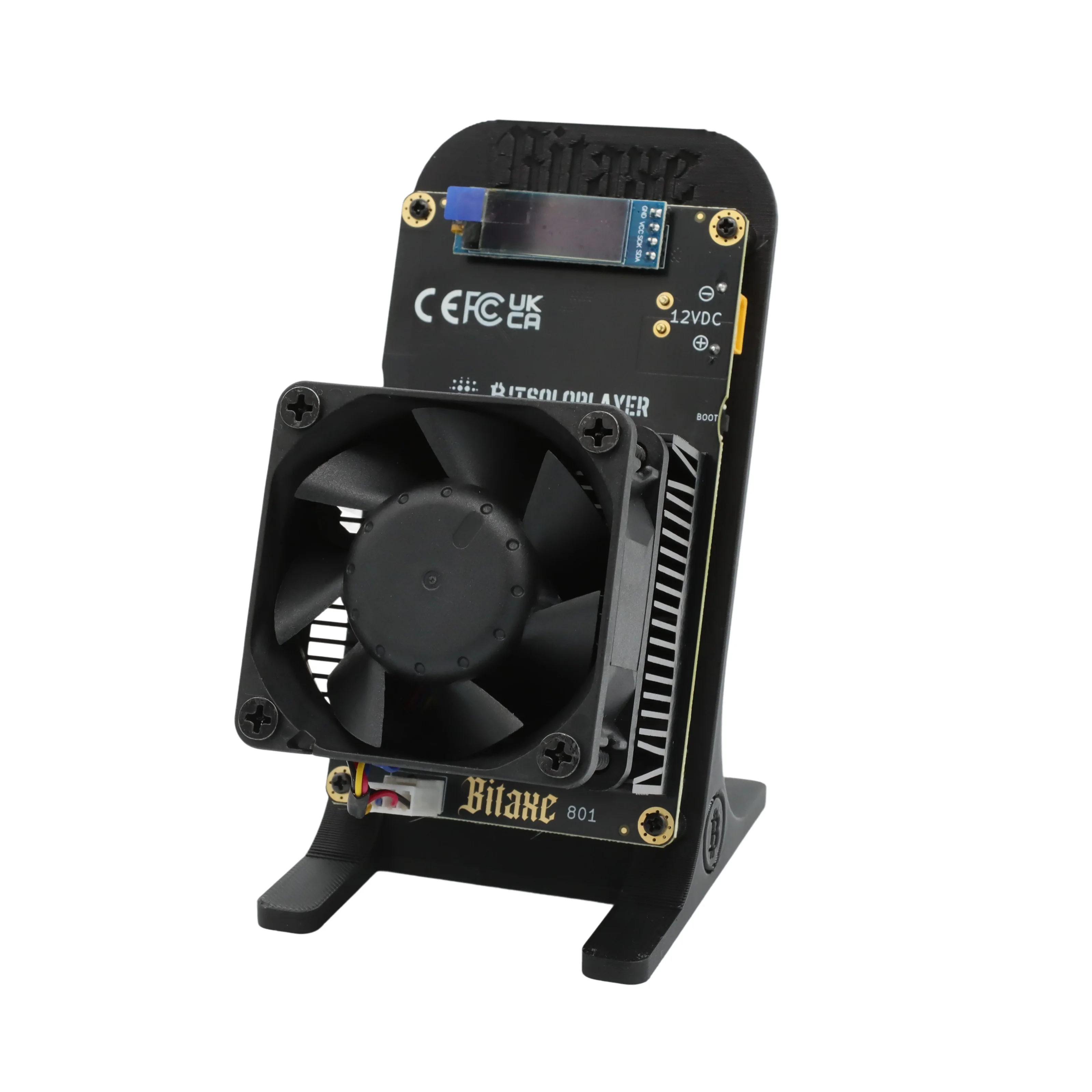 Open Source Bitaxe GT 801 Gamma Turbo Dual BM1370 ASIC 2.4TH/s 40W Bitcoin Miner With XT30 Power Supply