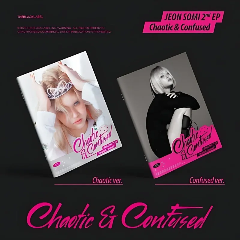 JEON SOMI EP Album Chaotic & Confused Mini 2 Official Photocards and Merchandise