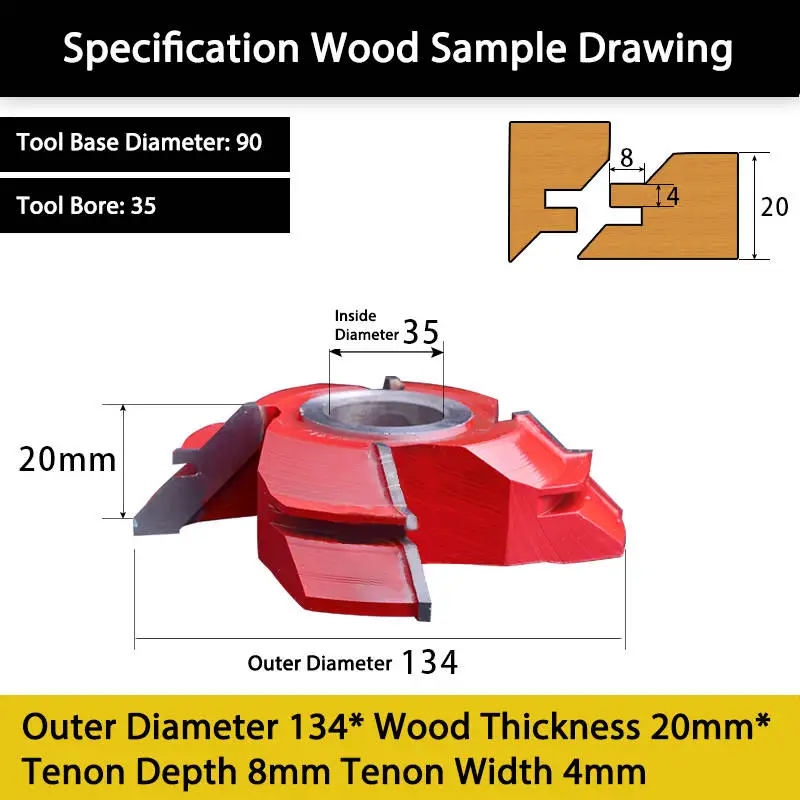 Imagem -03 - Mortise Tenon Shaper Cutter Combinação de Altura de Madeira Madeira Maciça Moinho Final Faca para Juntas para Madeira 45 Graus 1550 mm