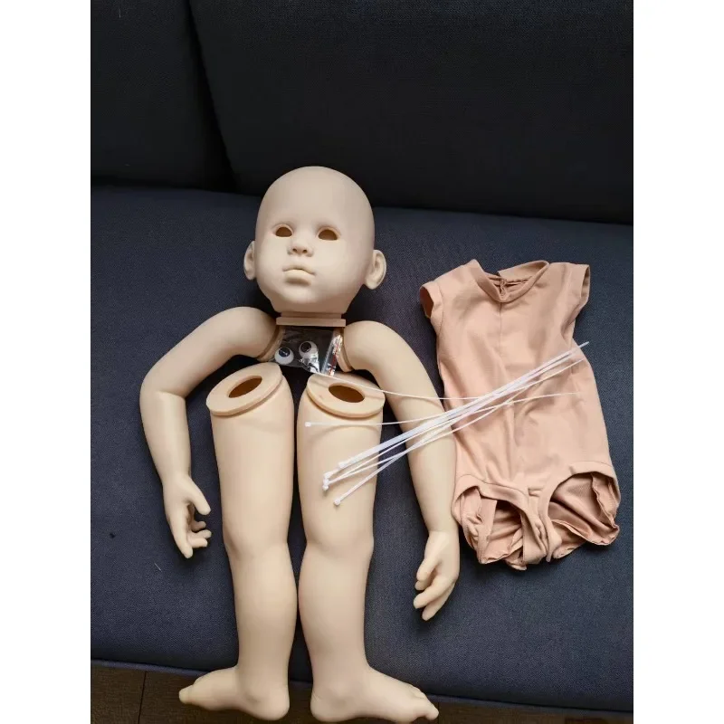 32inch Reborn Baby Doll By Sigrid Bock Unpainted Kit Fresh Color Lifelike with COA with Cloth Body - view 2