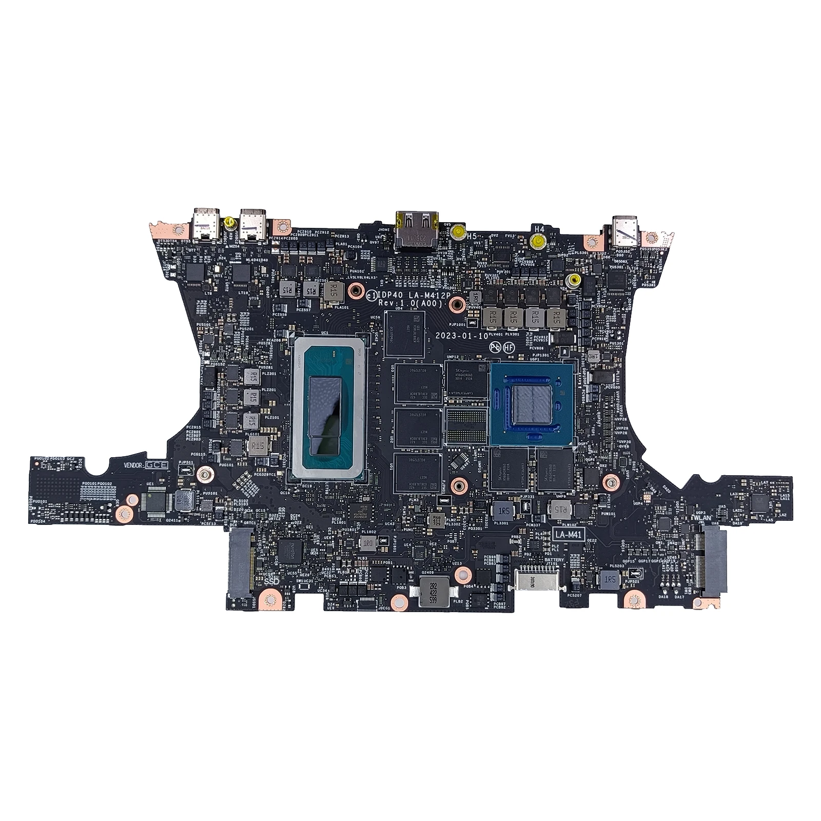 

for Dell Alienware X14 R2 Laptop Motherboard SRMJ0 i7-13620H GN21-X2-K1-A1 6GB RTX4050 16GB IDP40 LA-M412P Mainboard 08KDWX