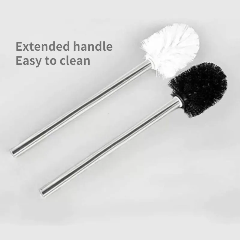 Japanese simple toilet brush High grade toilet brush head Stainless steel toilet brush Toilet brush Sanitary brush