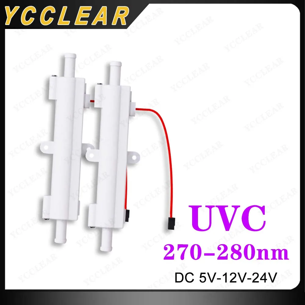 LED Ultraviolet Lamps UVC Sterilization Module UVC270nm-280nm DC5V 12V 24V Deep UV Light Water For Air Humidifier Water Purifier