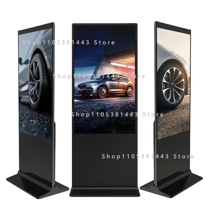 43 49 55 65 75 85 Inch To-uch Screen High Definition LCD Floor Standing Totem Display Signage Advertising Kiosk For Retail Store