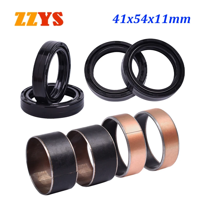 Front Fork Shock Bushing Dust Oil Seal For HONDA CBR 400 RR CBR400RR CB400 SF F CB1 NX400 CB300R CBF300 CMX300 CB CBF CMX 300 R