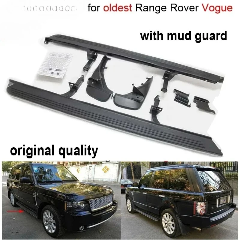 Auto Side Step Foot Bar Running Board for Range Rover(Vogue) L322 2005-2012,superior Quality,OEM Style,with Mud Guard