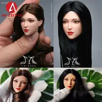 YMTOYS YMT071 1/6 Female Solider PVC Sculpture Head Carving Fit 12'' TBL PH Soldier Action Figure Body Dolls