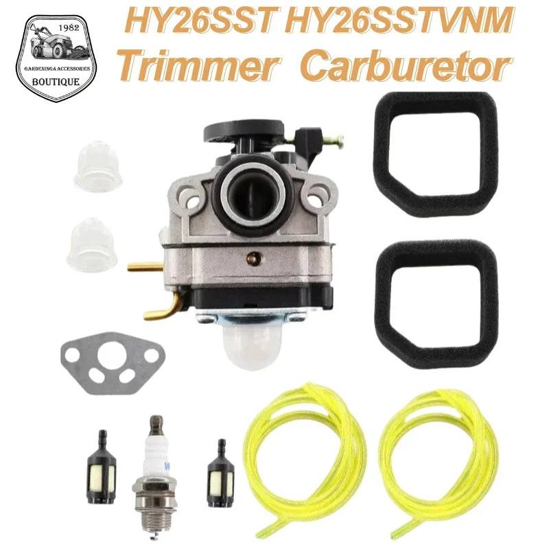 

Brand NEW Carburetor Hyper Tough HY26SST HY26SSTVNM 26cc Trimmer Black Max BM25CSAC BM25SSAC 25cc 2 Cycle Gas Trimmer