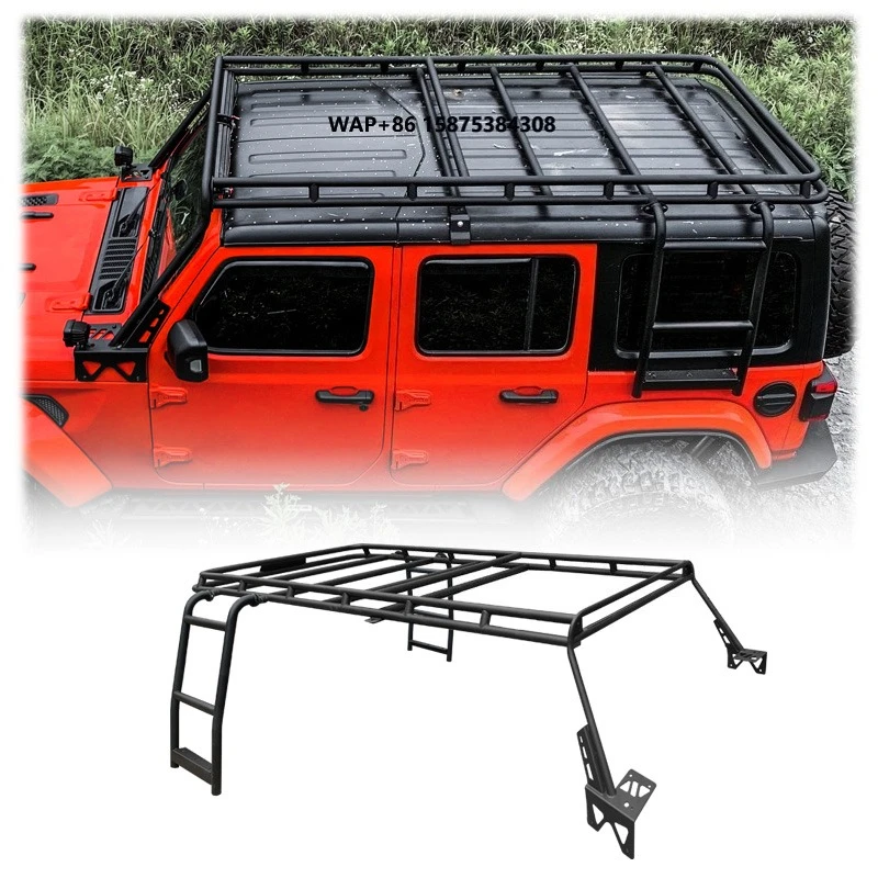 

4X4 Auto Parts Axe Roof Rack for Wrangler JL/JLU 2018-2024 Body Enhancement for Jeep Vehicles