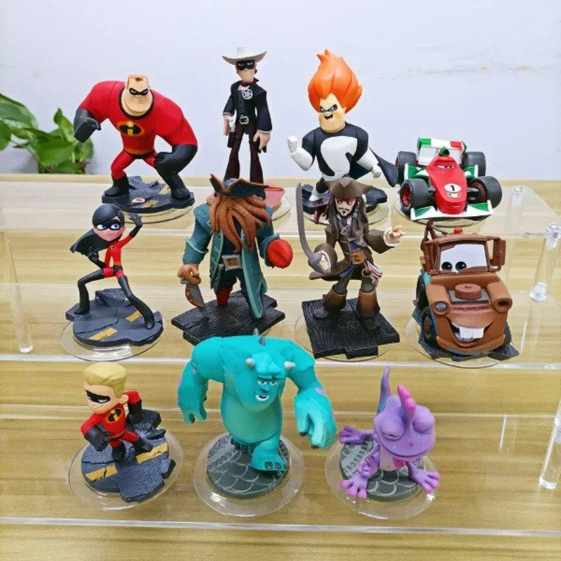 Figura de Disney Infinity, juguete de modelo de Infinity, franesco, Mater, Lone Ranger, Jack Sparrow, Davy Jones, sinsphere, Dash, Elastigirl, Mr.Incredible
