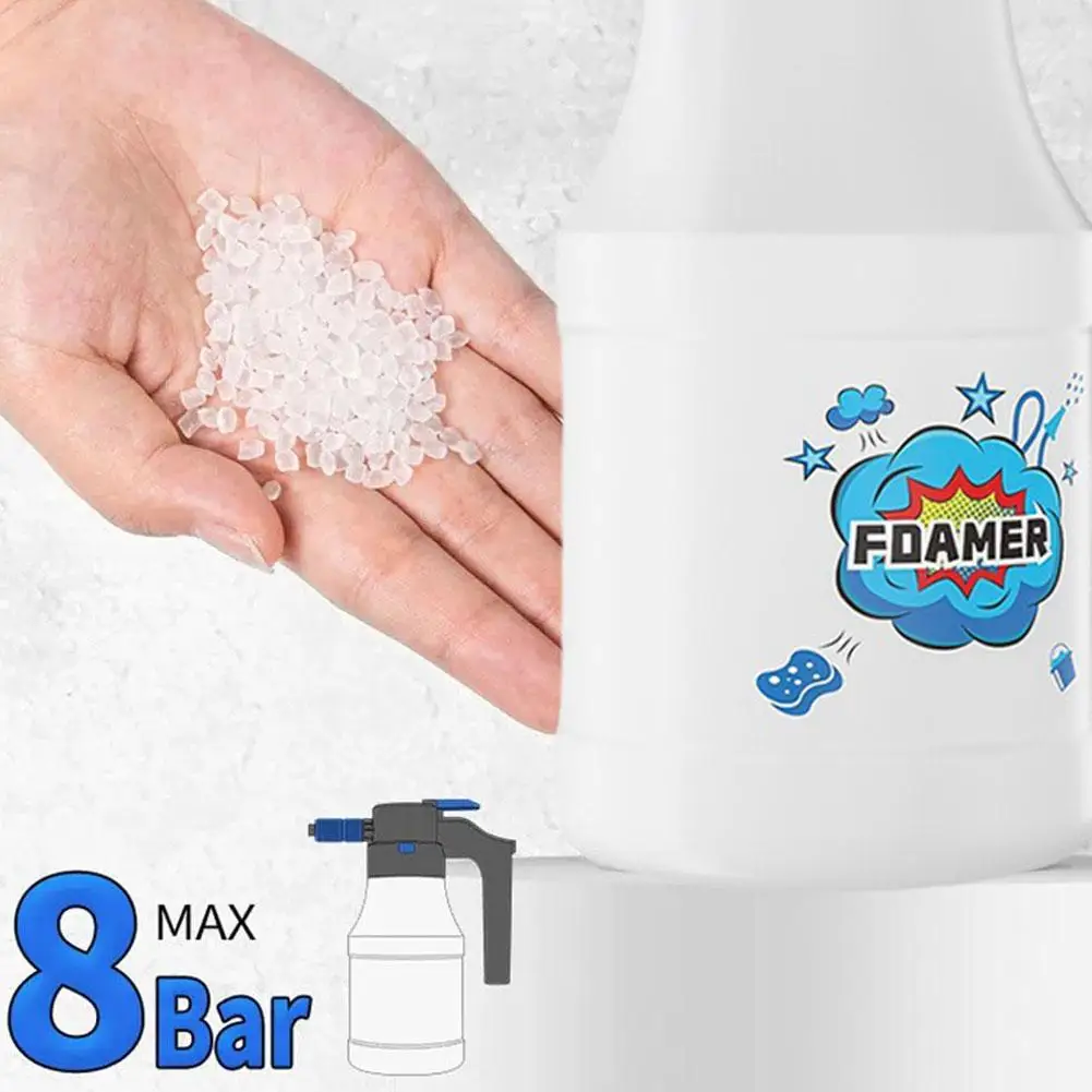 Electric car wash foam spray pot High pressure PA kettle for car washing Fan-shaped foam Spray pot pneumatic general spray