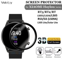 100PCS 3D Soft Screen Protector for Xiaomi Haylou Solar Lite/RT3/RT2/RS3/RT/LS05S/GS/LS05 Lite Smart Watch Protective Film