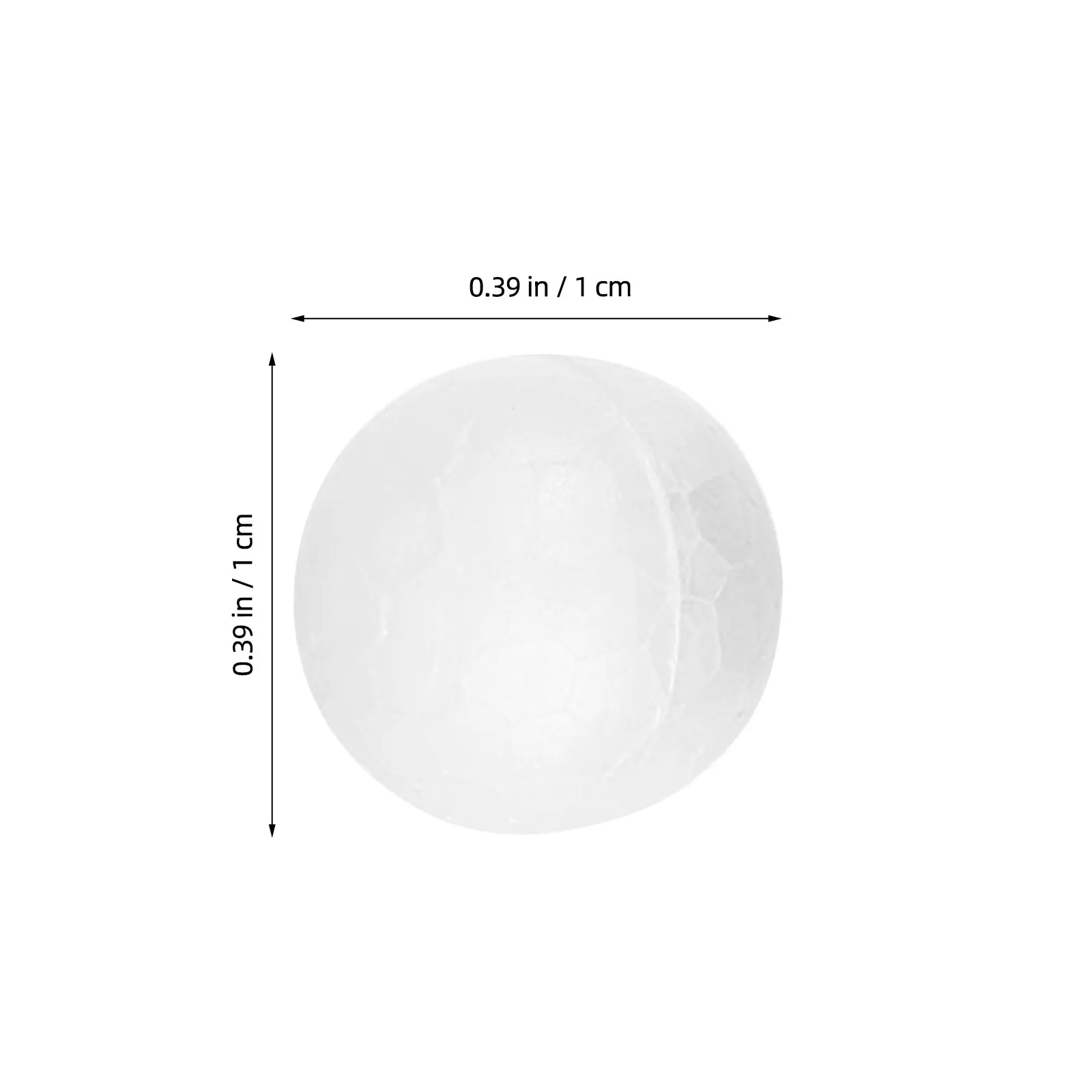 500Pcs Foam Balls Polystyrene White Round Craft Balls DIY Wedding Christmas Party Ornaments Foam Forms Polystyrene Forms view 5
