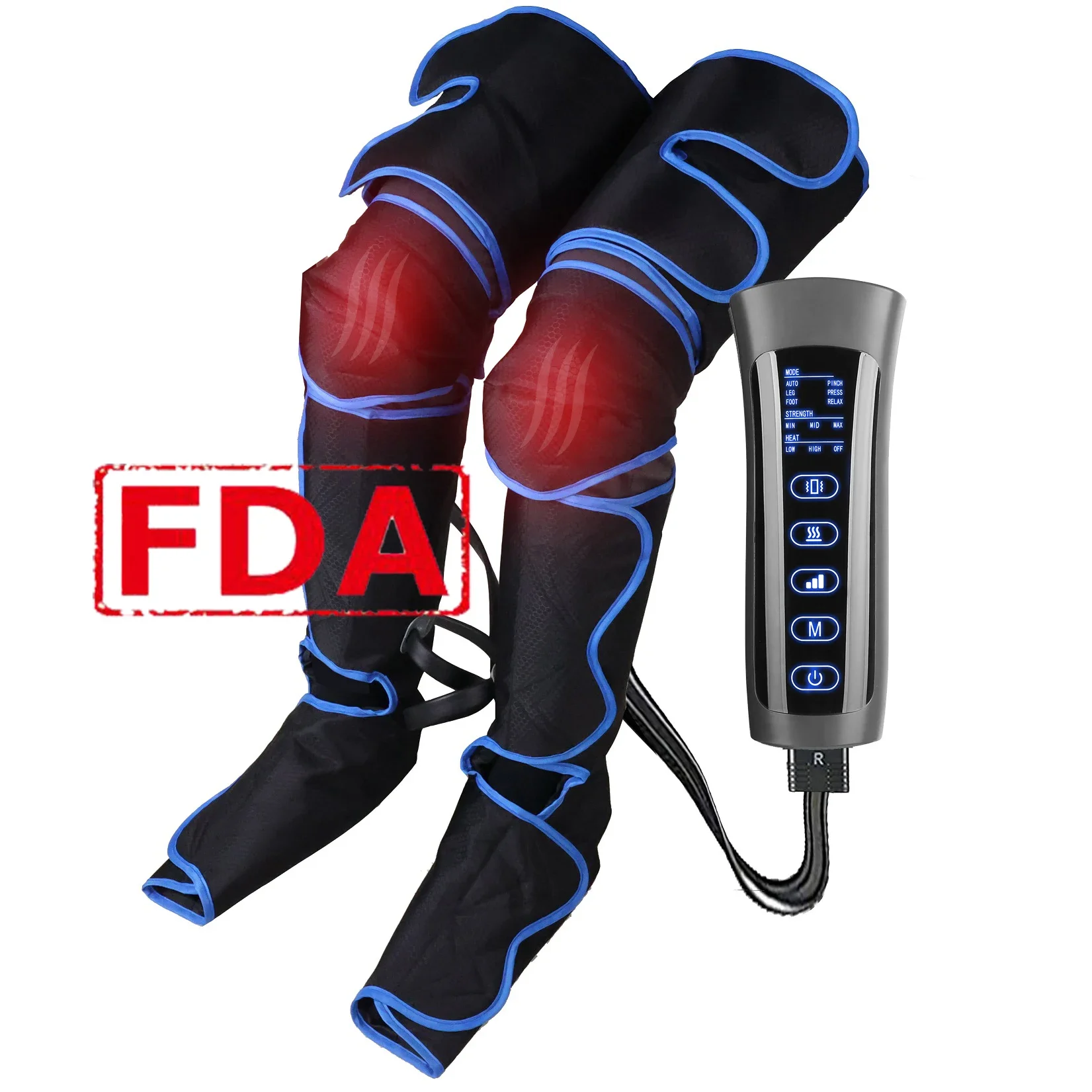 

510k Lymphatic Drainage Pain Relief Foot Calf Device Massage Legs,Leg Massager Air Compression For Circulation And Relaxation