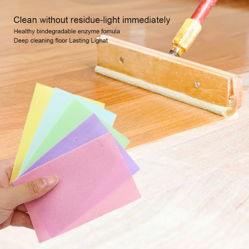 60/30PCS Floor Cleaning Sheet Mopping Floor Cleaning Hygiene Toilet Porcelain Cleaning Dirt Toilet Household Cleaning Tools