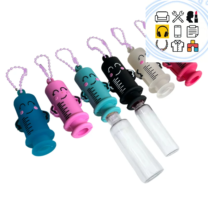 Abridor de botellas de ampolla, llavero en forma de jeringa para enfermera, Doctor, abridor de botellas de ampolla, ayuda para medicamentos, herramienta para romper viales