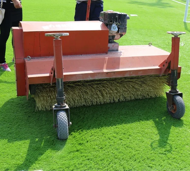Football artificial grass brush floor machine artificial turf and sports floor