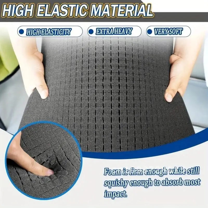 

Pick Apart Foam Insert High Density Precorted Cube Sorting Toolbox Foam Sheet Pick And Pluck Foam For Hard Case And Flight Case
