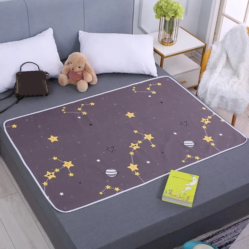 

Soft Waterproof Bedding Sheet Cloth Reusable Washable Baby Urine Mat Breathable Bedding Urine Pads Baby