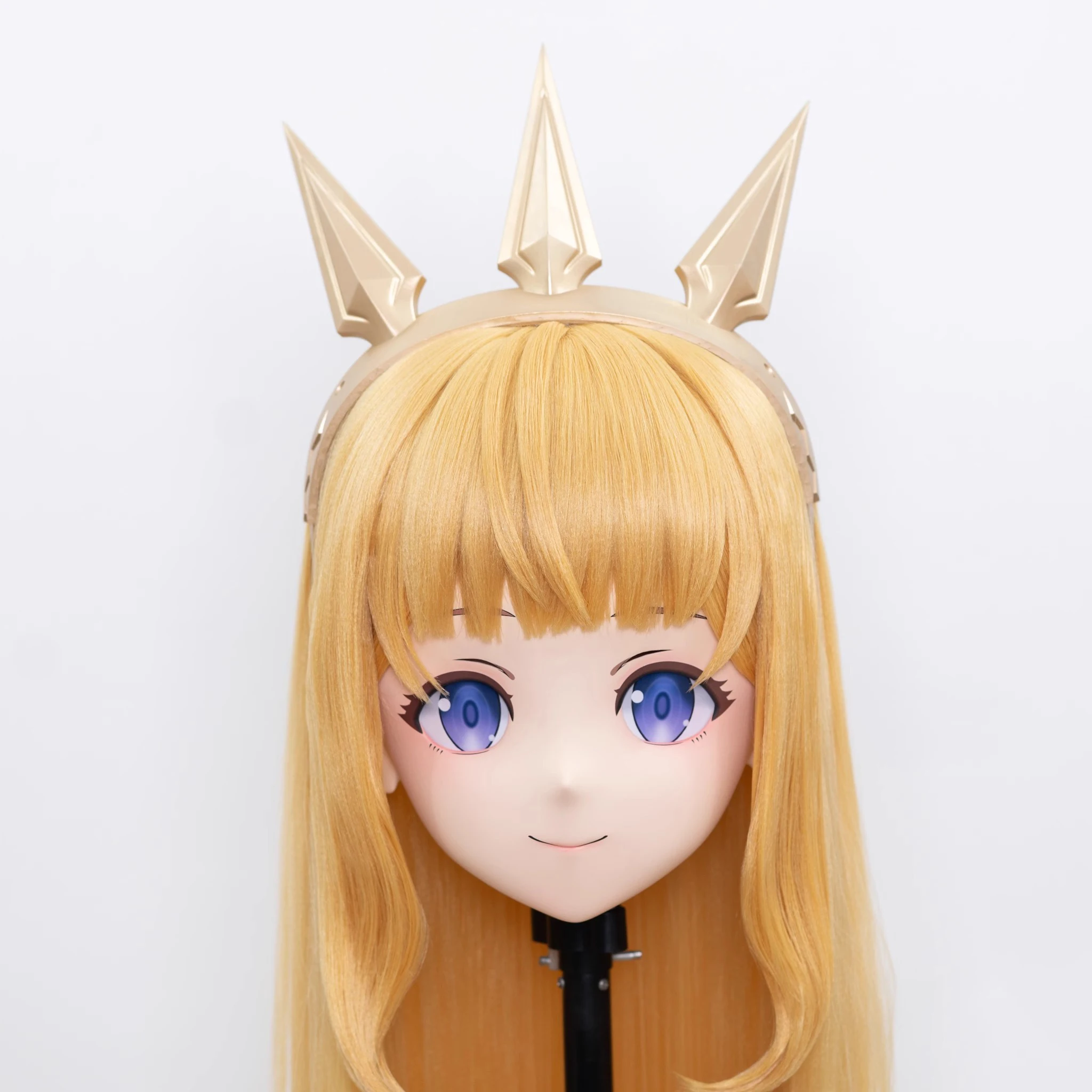 

Anime Full headband lock Customize Full Crossdress Doll Female/Girl Cartoon Character Kig Cosplay Kigurumi Mask BJD