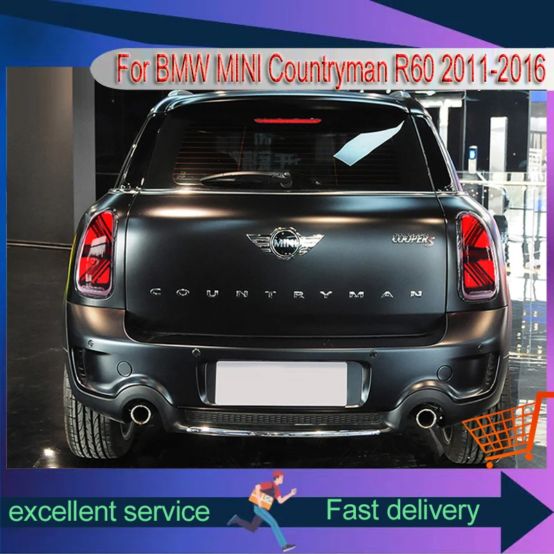 2 قطعة مصابيح لسيارات BMW MINI كونتري مان 2011-2016 R60 الذيل ضوء DRL مصباح مكبح تعديل LED الضوء الخلفي التوصيل والتشغيل اكسسوارات السيارات