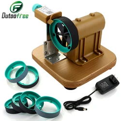Fully Automatic Hairdressing Scissors Sharpener Flat Scissors Tooth Polisher Tailor Scissors Grinder Sharpening Tool