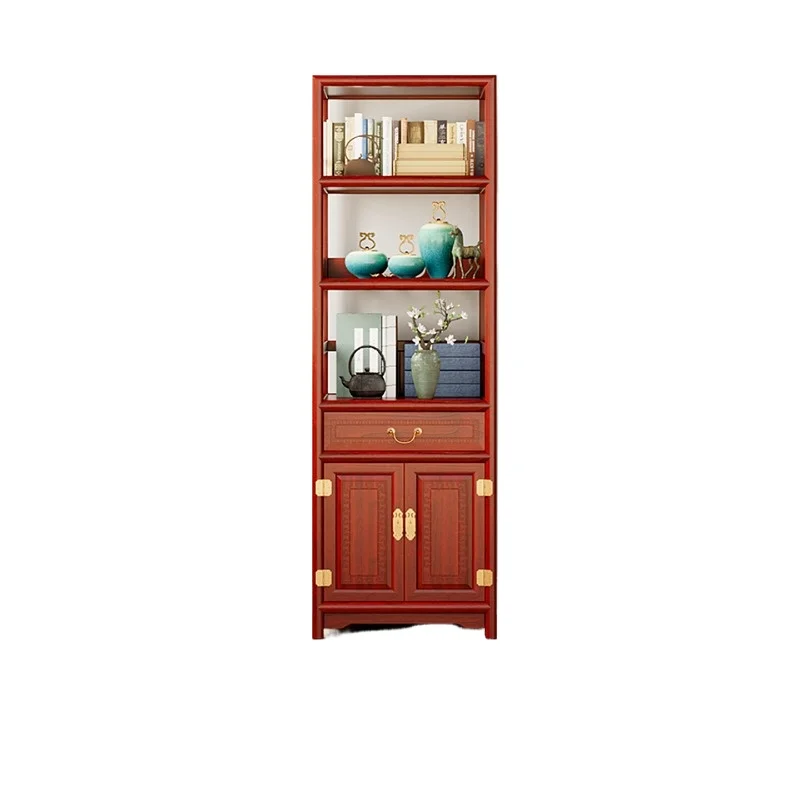Chinese solid wood furniture Bogu frame corner invisible safe storage integrated locker