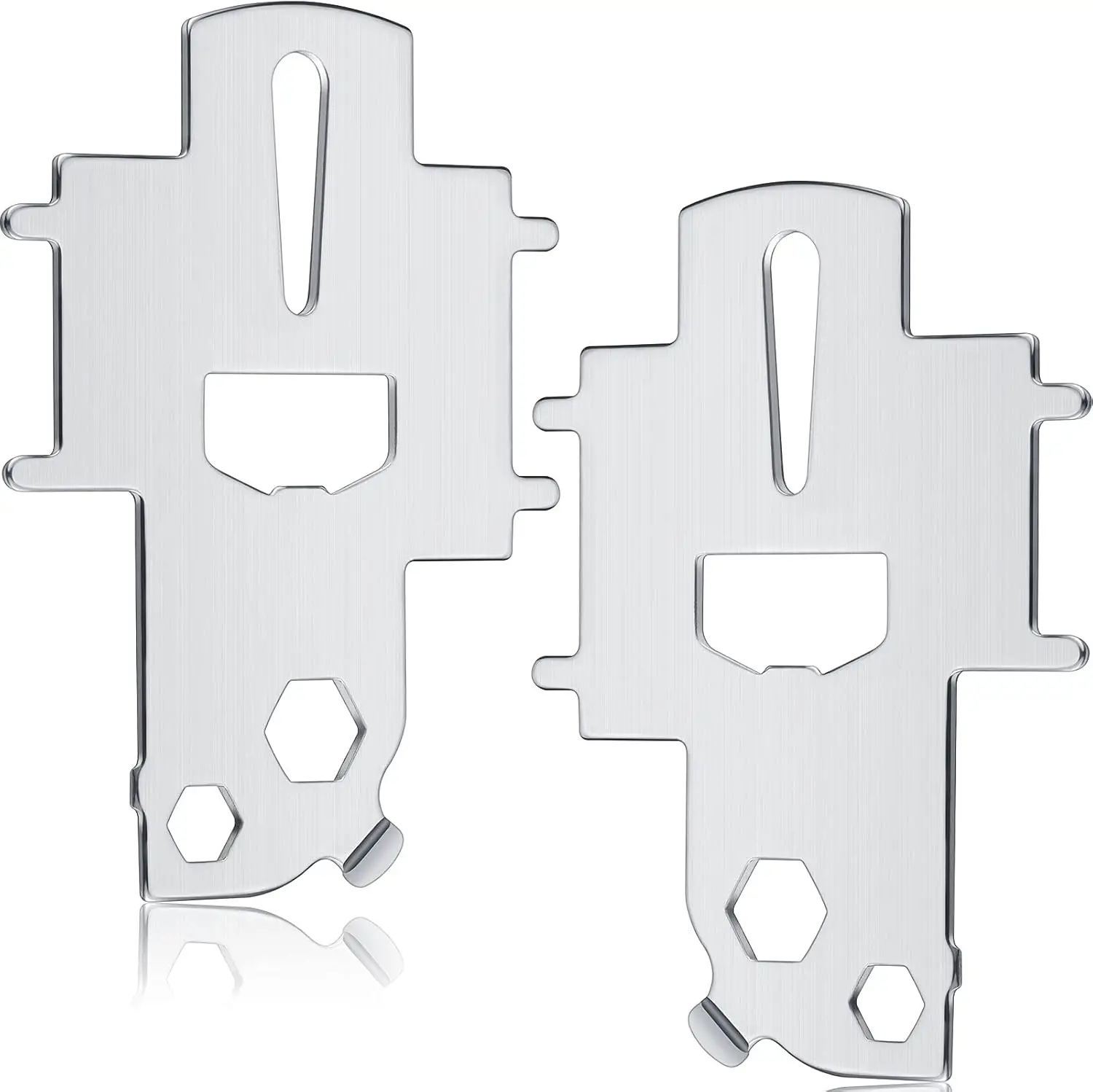 

2 Pieces Boat Gas Cap Key Deck Steel Boat Fuel Cap Tool Floating Keychain Bottle Opener for Yacht Replacement Fuel Water Tank