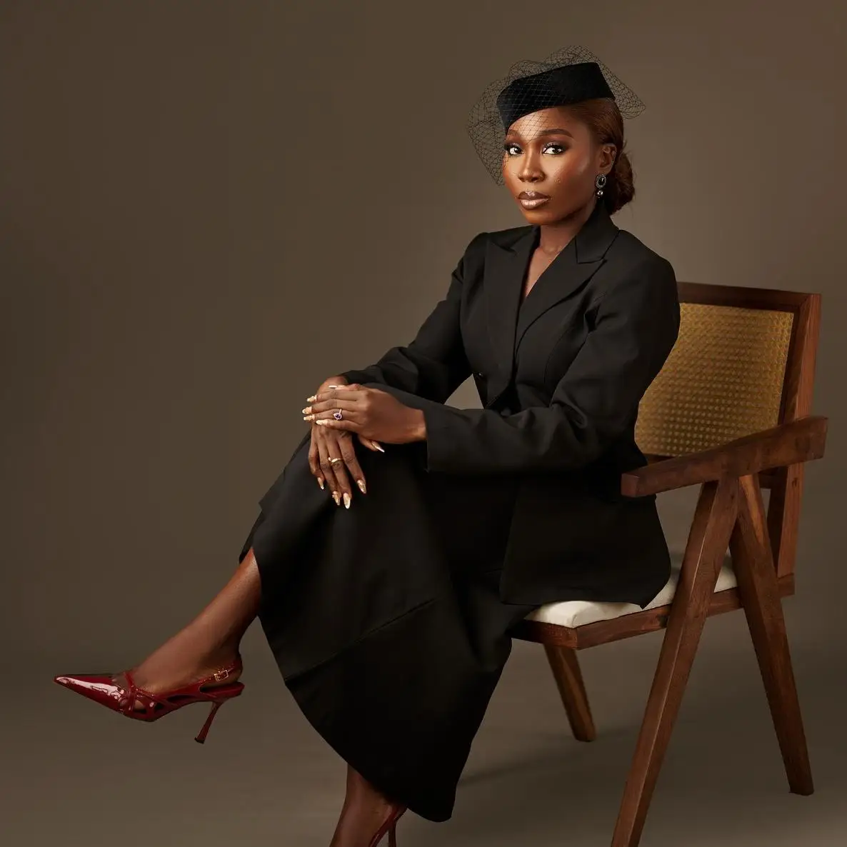 Vintage Women Skirt Suits 2 Pieces Double Breasted Plus Size Mother Suits Customized Business Office Lady Outfit