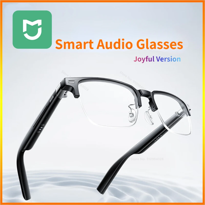 Mijia Smart Audio Glasses Lite Joyful Edition Bluetooth 5.2 Headset Call Noise Reduction Ultra Long Standby Detachable