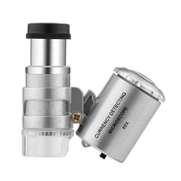 A5YD Mini Digital Microscope with LED Lights & UV Detection 60X Magnification Storage Bag Excellent for Home & Outdoor Use