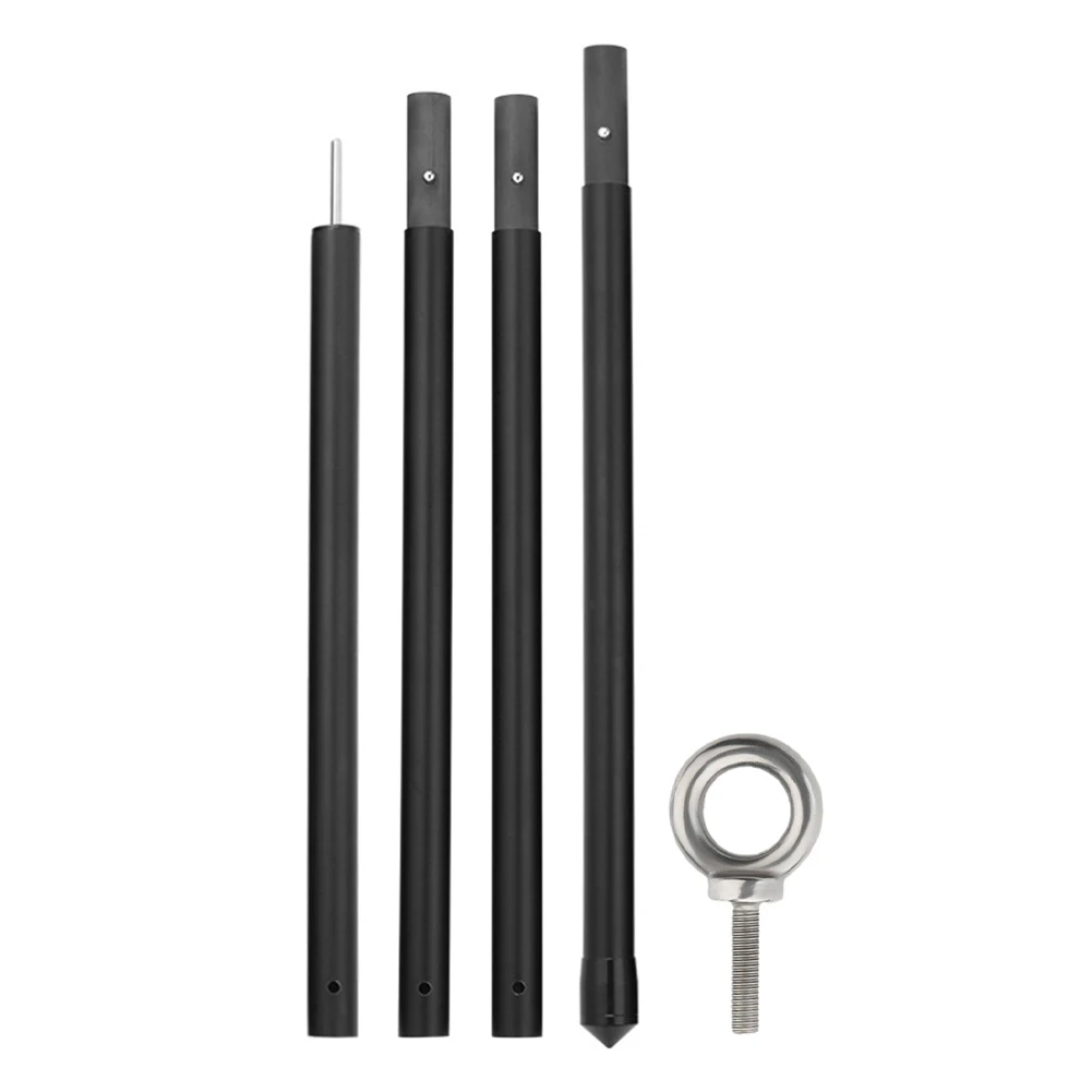 أقطاب قماش القنب من ألياف الكربون، قضيب قابل للتعديل، أقطاب التخييم، أقطاب ألياف الكربون، استخدام خارجي، تركيب بسيط، تخزين سهل #4