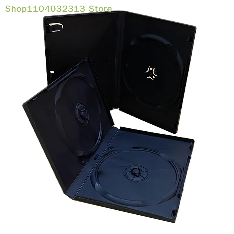 petiteHigh Quality DVD Box Empty CD Case PP Plastic CD Case CD Case Capacity 1-2 Discs 14 centimeter thick DVD disc box