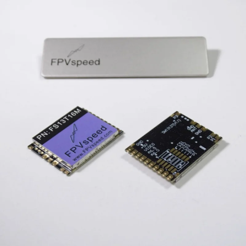 VTX 1.2GHz 1.3GHz FPVspeed VTX Module FS13T16M SM1313T 1.2G 1.3G 1.6W Wireless Image Transmission Module, Power Adjustable